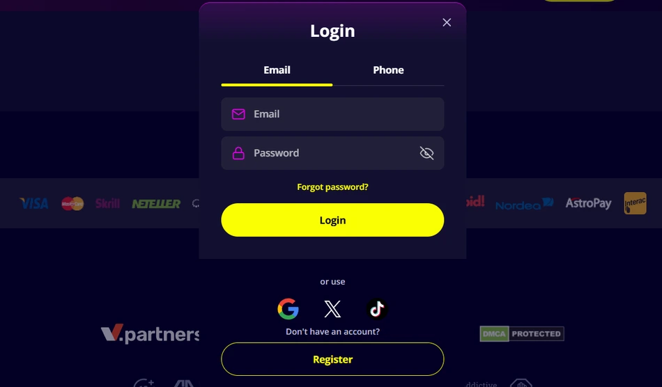 slotoro casino login