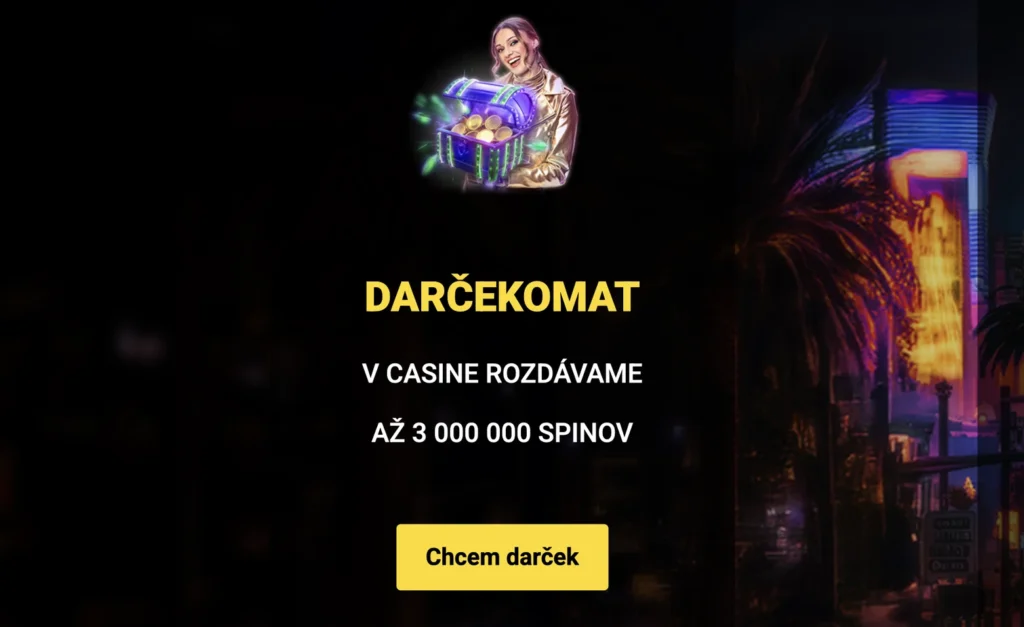 Fortuna Darčekomat s 3 000 000 free spinov