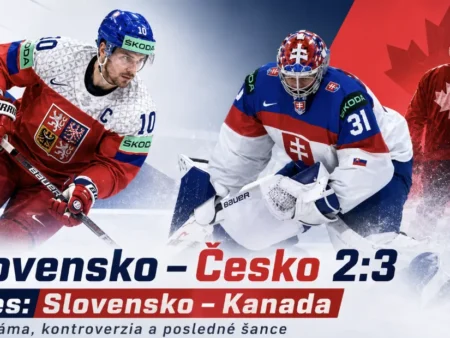 Slovensko – Česko 2:3 a dnes Slovensko – Kanada: dráma, kontroverzný gól a posledné šance