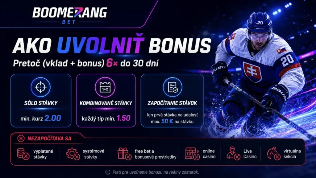 Ako bonus uvoľniť na reálny zostatok