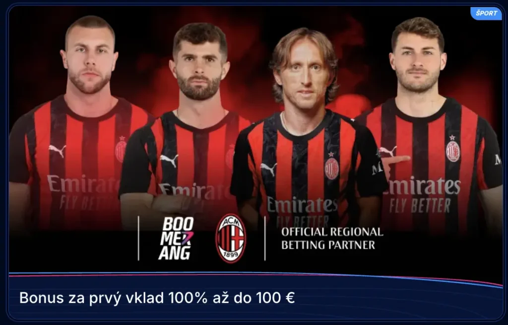 Ako získať bonus 100 % až do 100 € v Boomerang Bet