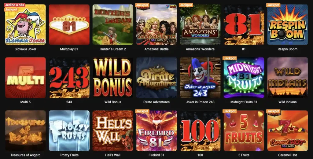 casino hry na chance sk