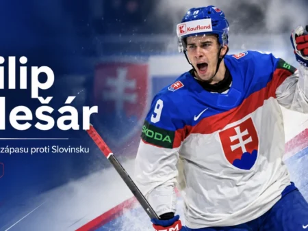 Filip Mešár — útočník Montrealu, ktorý vyhral Slovákom zápas proti Slovinsku