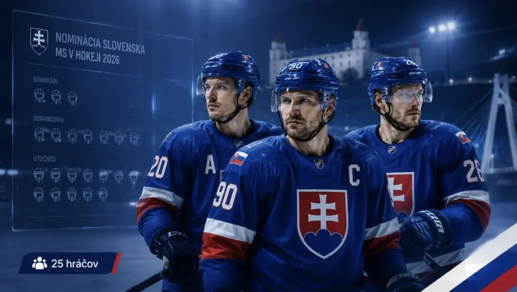 Nominácia Slovenska na MS v hokeji 2026