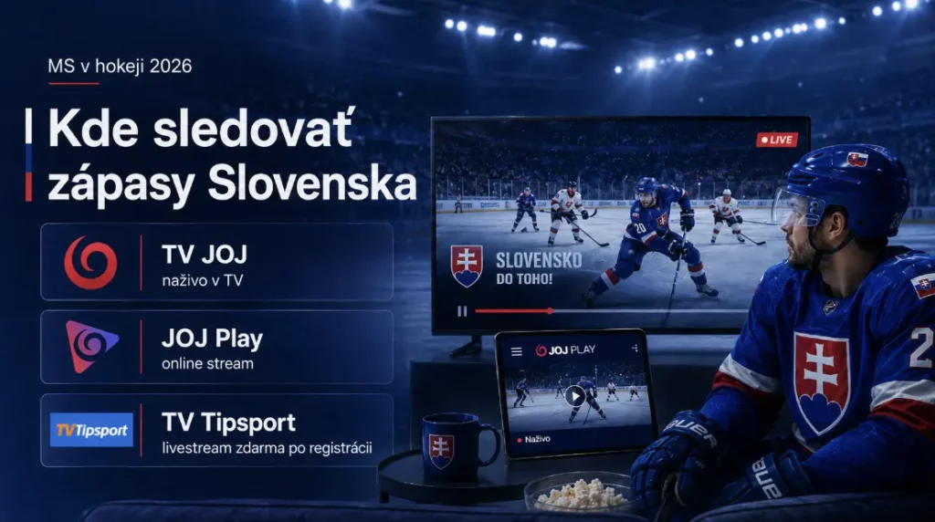 Kde sledovať zápasy Slovenska