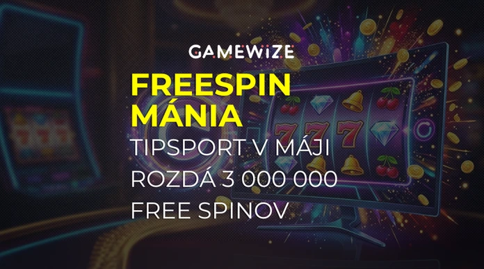 májová Tipsport freespinmánia