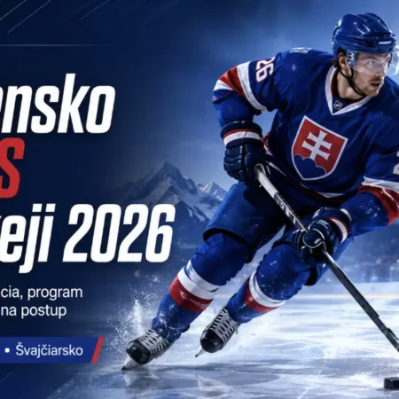 Slovensko na MS v hokeji 2026 — kompletná nominácia, program 7 zápasov a kurzy na postup