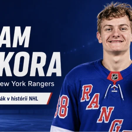 Adam Sýkora — krídelník New York Rangers a 99. Slovák v histórii NHL