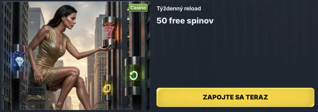 týždenný reload bonus v kasíne betrepublic