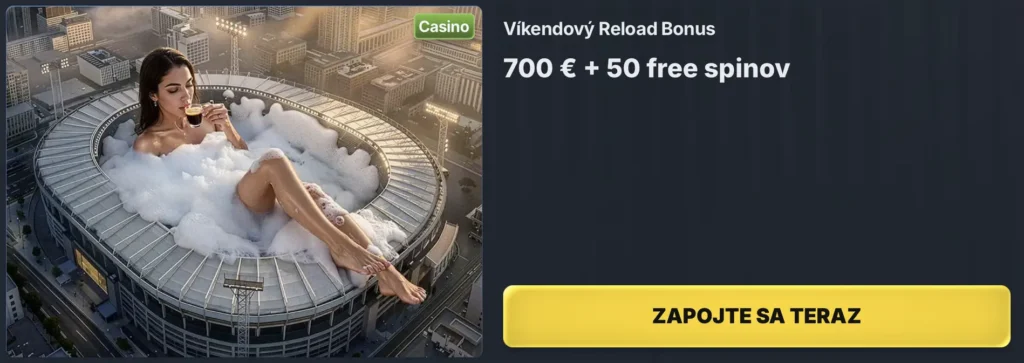víkendový betrepublic reload bonus