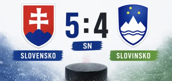 Slovensko vs Slovinsko 5:4 sn na MS v hokeji 2026: výsledok, góly a čo nás čaká ďalej