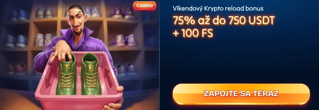 dudespin casino krypto reload bonus