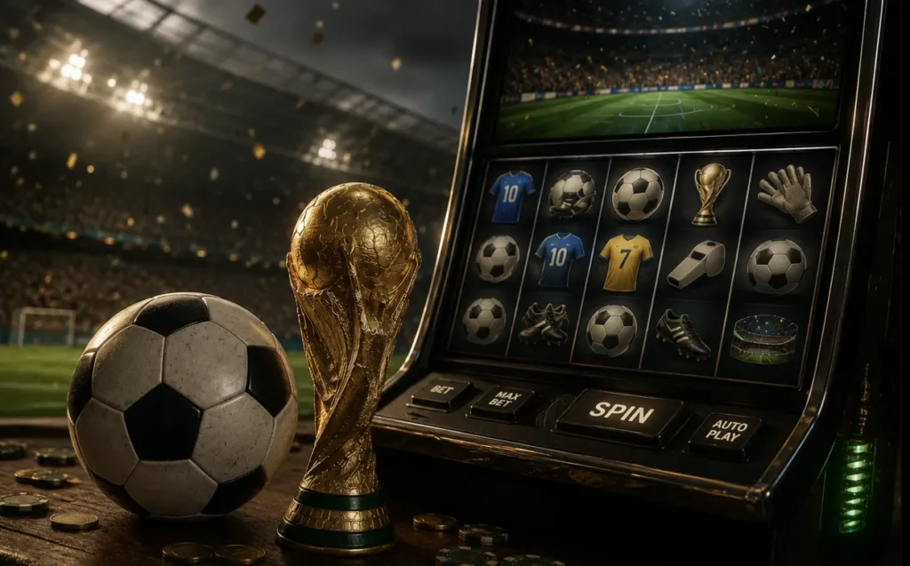 najlepšie futbalové hracie automaty počas MS vo futbale 2026