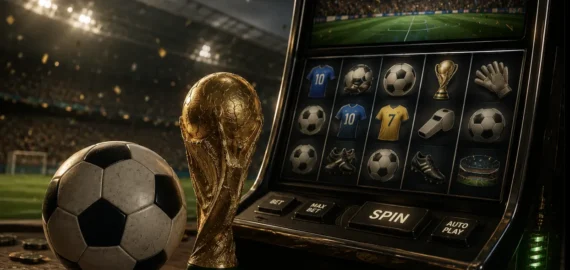 ⚽️ 3 najlepšie futbalové hracie automaty počas Majstrovstiev sveta 2026
