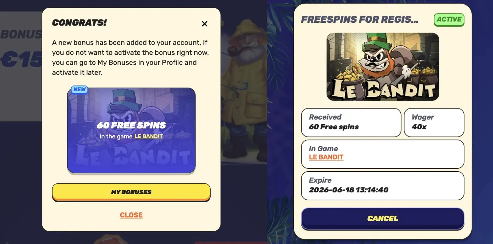 Gamblezen - 60 free spinov pridaných do účtu