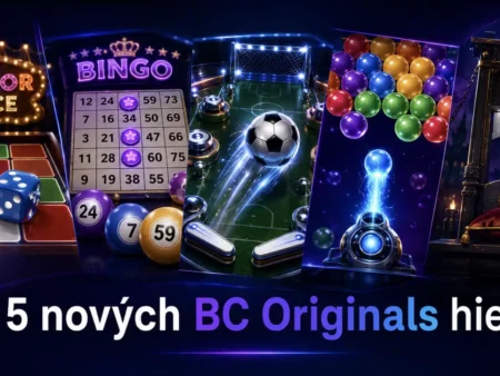 Nové BC Originals hry: BC.GAME predstavilo 5 noviniek