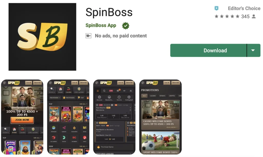 spinboss casino app