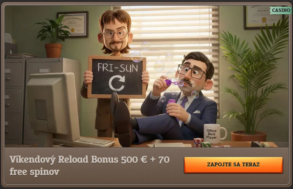 víkendový reload bonus spinboss casino