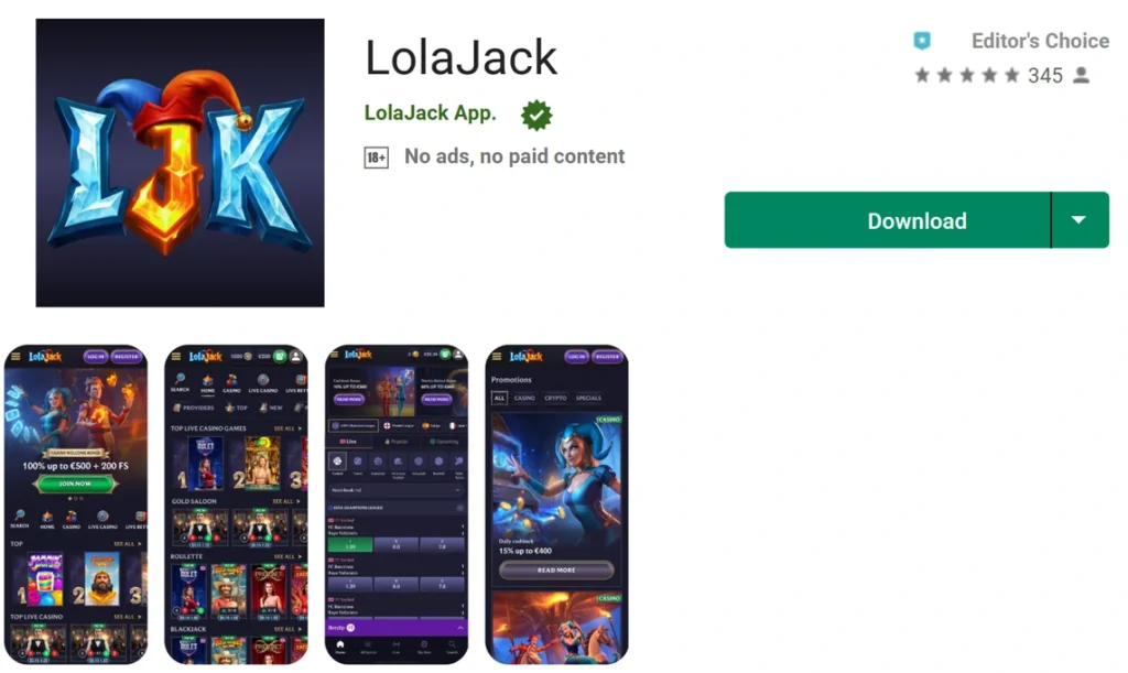 lolajack app