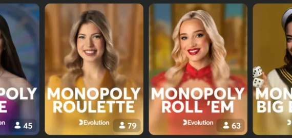 Evolution predstavilo MONOPOLY Roll ’em: Zahrajte si novú live casino hru s násobiteľmi až 300x