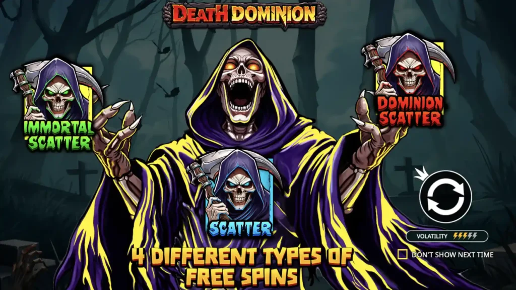 nový hrací automat death dominion od pragmatic play