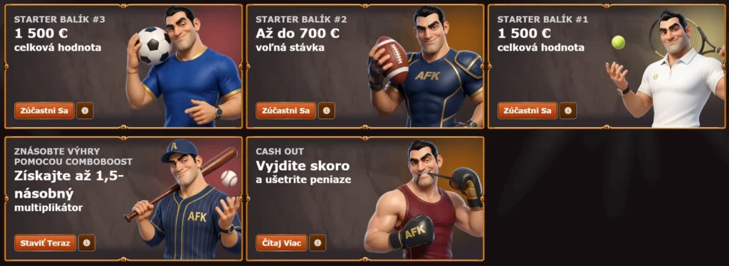 stávková kancelária afkspin