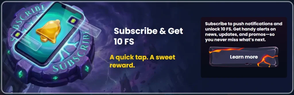 slotsgem casino no deposit bonus za zapnutie notifikácií